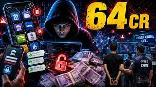 Thumbnail: 18-Year-Old Hacker Stole ₹64 Crore! 😱 The Fake Banking App Scam