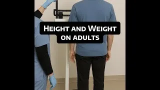 Thumbnail: Measuring Height and Weight on a Mechanical Scale | MA Clinical Skills