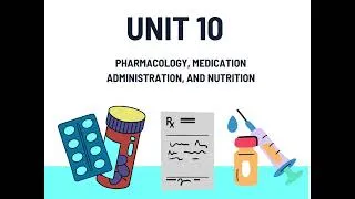 Thumbnail: Unit 10 | Pharmacology and Medication Administration | CCMA Exam Prep