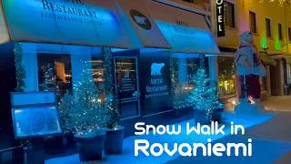 Thumbnail: 芬蘭羅瓦涅米雪中漫步, Finland Rovaniemi Snow Walk, Watch Out for Giant Snow Plow Monster in Finland!