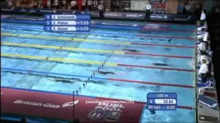 Thumbnail: 200 back women 2009 duel in the pool