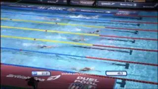 Thumbnail: 100 free women 2009 duel in the pool