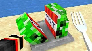 Thumbnail: I Turned MOBS Into FOODS In Minecraft!