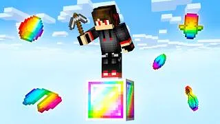 Thumbnail: Minecraft, But It's One Super OP Block...