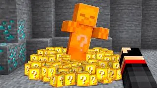 Thumbnail: Minecraft, But Mobs Are Lucky!