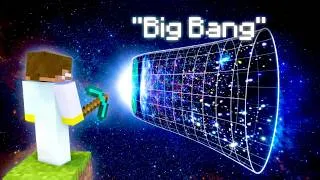 Thumbnail: I Captured Baby Universe in Minecraft...
