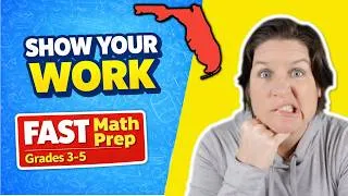 Thumbnail: FAST Math Test Prep 2026 (PM3): The REAL Reason to Show Your Work (Grades 3–5 Florida)