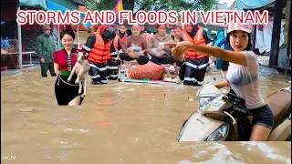 Thumbnail: STORMS AND FLOODS AT LANG SON COMMERCIAL CENTER, VIETNAM | ARMY AND MOBILE POLICE ON HIGH ALERT!!!