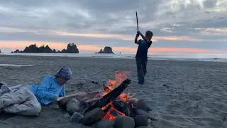 Thumbnail: Evening on shi shi beach