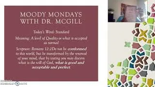 Thumbnail: What is Your Standard? Moody Mondays with Dr. McGill