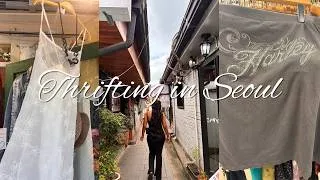 Thumbnail: Thrifting at Dongmyo Flea Market in Seoul, Korea + Try-On Haul