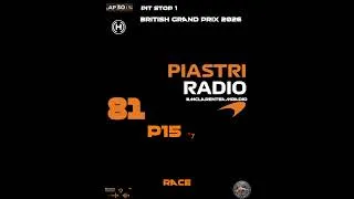 Thumbnail: Oscar Piastri Race Team Radio | British GP 2026