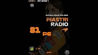 Thumbnail: Oscar Piastri Race Team Radio | Austrian GP 2026