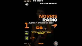 Thumbnail: Lando Norris Race Team Radio | Austrian GP 2026