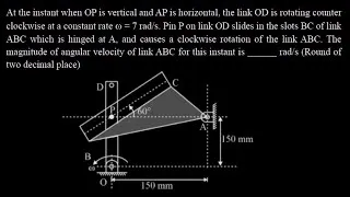 Thumbnail: GATE 2024 Solutions Mechanical | Theory of Machines Question | Question 3 #gate2024solution