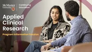Thumbnail: Applied Clinical Research Program Information Session