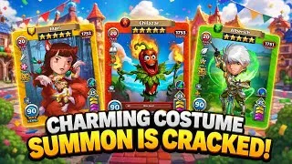 Thumbnail: Charming Costume Summon is Cracked! INARI & ALBERICH are up for a spicy CHILAZAR Sandwich! 🌶 🥪 😋 