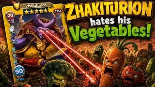 Thumbnail: Astral Demon Summon ZHAKITURION Hates Veggies, Moths & well pretty much everyone! Empires & Puzzles
