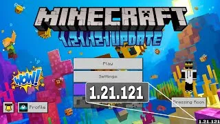 Thumbnail: Minecraft 1.21.121 Official Update Is Released \\ Minecraft 1.21.121 Update \\ Mcpe Gamer