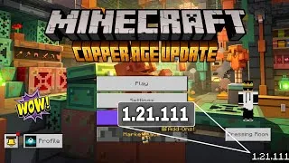 Thumbnail: Minecraft 1.21.111 Official Version Is Released \\ Minecraft Copper Age Update \\ Mcpe Gamer 
