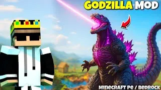 Thumbnail: Godzilla In Minecraft Pe \\ Godzilla Mod For Minecraft Pe 1.21+ \\ Mcpe Gamer 