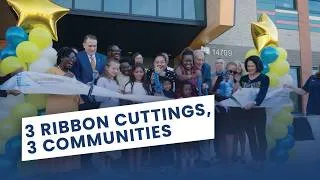 Thumbnail: 🎀 A Day of Celebration Across MCPS! | 3 Ribbon Cuttings, 3 Communities 🏫✨