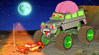Thumbnail: MCQUEEN 🆚MERSEDES G63 ZOMBIE | Beamng Drive