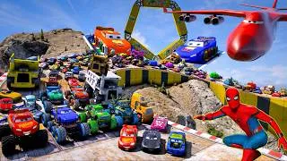 Thumbnail: الرجل العنكبوت انقاذ باتمان Spider-Man Rescue batman vs iron man vs venom funny Game GTA 5 superhero