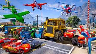 Thumbnail: الرجل العنكبوت انقاذ باتمان Spider-Man Rescue batman vs iron man vs venom funny Game GTA 5 superhero
