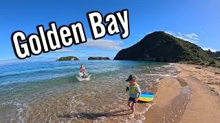 Thumbnail: Exploring Golden Bay by Caravan | Family Travel Vlog New Zealand