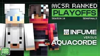 Thumbnail: Infume vs Aquacorde | MCSR Ranked Season 10 Playoffs | Semifinals