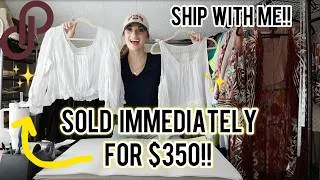 Thumbnail: $40 ASP! Ship $1,089 in Poshmark Sales With Me! See What Sold FAST & For a GREAT Profit! $$