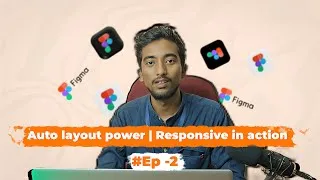 Thumbnail: 🎨 Figma Ep 2 — Auto Layout = Dev Handoff Superpower 🚀 Responsive Design Made Easy #mcubeinstitute
