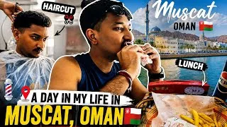 Thumbnail:  Vlog no 38 | A Day in My Life in Muscat, Oman | Haircut, Lunch & Daily Routine ✂️🍽️