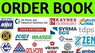 Thumbnail: Best "50" Fundamentally Strong Stocks With Huge Order Book | Order Book | Order Book Of Company |