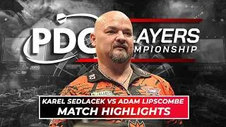Thumbnail: KAREL SEDLACEK4️⃣-6️⃣Adam Lipscombe Match highlights