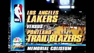 Thumbnail: Lakers @ Blazers April 1991 (NBA On NBC)