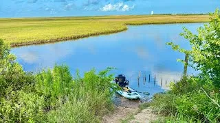 Thumbnail: Fishing new spots my old kayak can't reach | A lot of fish here (S9 E32)