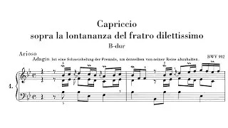Thumbnail: Johann Sebastian Bach - Capriccio sopra la lontananza del suo fratello dilettissimo, BWV 992 (1704)
