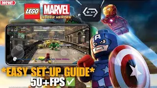 Thumbnail: LEGO Marvel Super Heroes on GameHub Emulator | Best Setup Guide 50+ FPS ✅