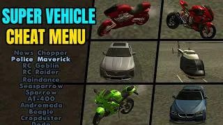 Thumbnail: All Vehicles Cheats Menu 2.0 in GTA San Andreas | Cars, Bikes, Helicopters & Planes