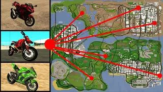 Thumbnail: All Sports Bike Locations in GTA San Andreas