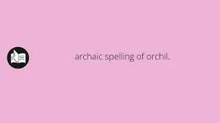 Thumbnail: archils