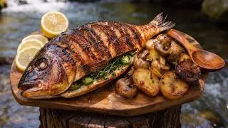 Thumbnail: Fish in the Jungle | Cooking on Cast Iron by the River