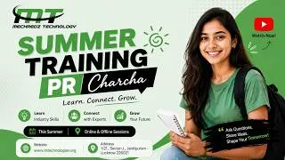 Thumbnail: 🚀 Summer Training & Internship 2026 | Learn Skills • Build Projects • Get Industry Ready