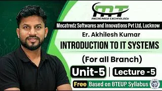Thumbnail: Basics of Information Security | Unit 5 Complete Live Class | Introduction to IT Systems | Diploma
