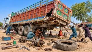 Thumbnail: Amazing Restoration! Finding a Buried Axle to Build a Massive Truck