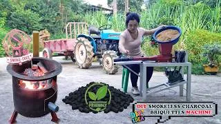 Thumbnail: Amazing! Girl Uses Her Repair Skills to Build a DIY Eco-Friendly Charcoal Briquette Machine
