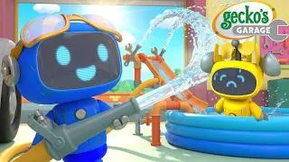 Thumbnail: Firetruck Waterslide | Gecko's Garage | Mechanical Misadventures