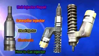 Thumbnail: How To Caterpillar Injector Repair / Fuel Injector Cleaner: CAT C15: Diesel Engine; Unit Injector